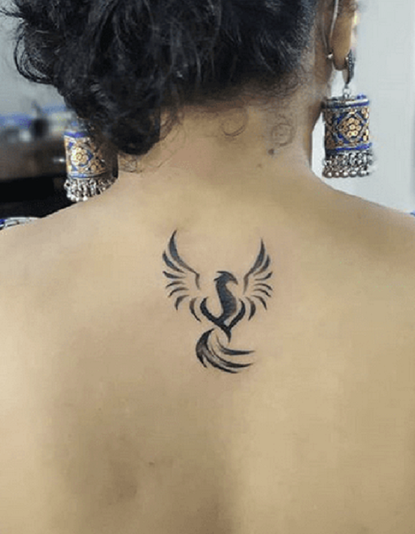 simple phoenix tattoo designs