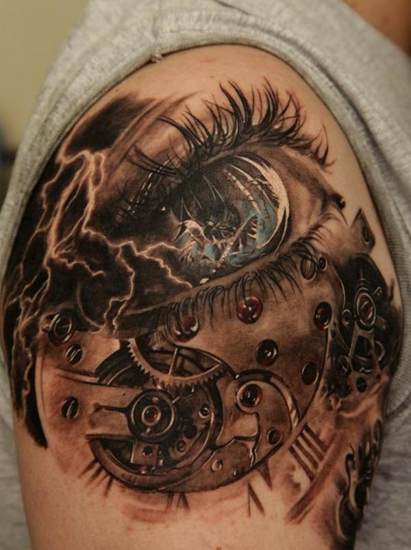 Time/Clock/Cogs Tattoo | Incredible tattoos, Watch tattoos, Time tattoos
