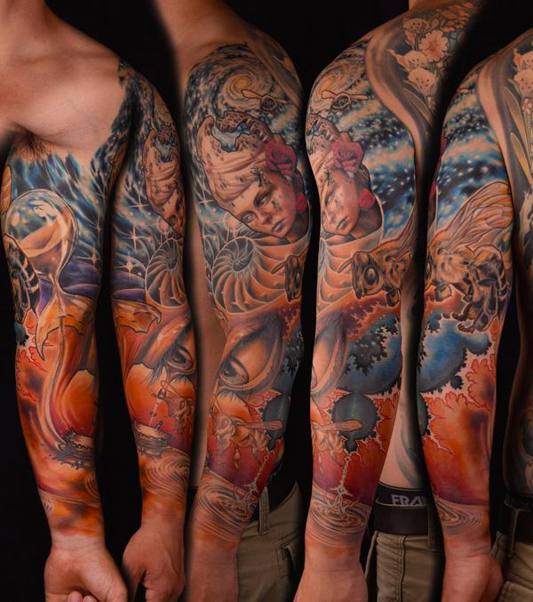 Alligator sleeve by me, Jeff Croci of 7th son tattoo in San Francisco CA :  r/tattoos