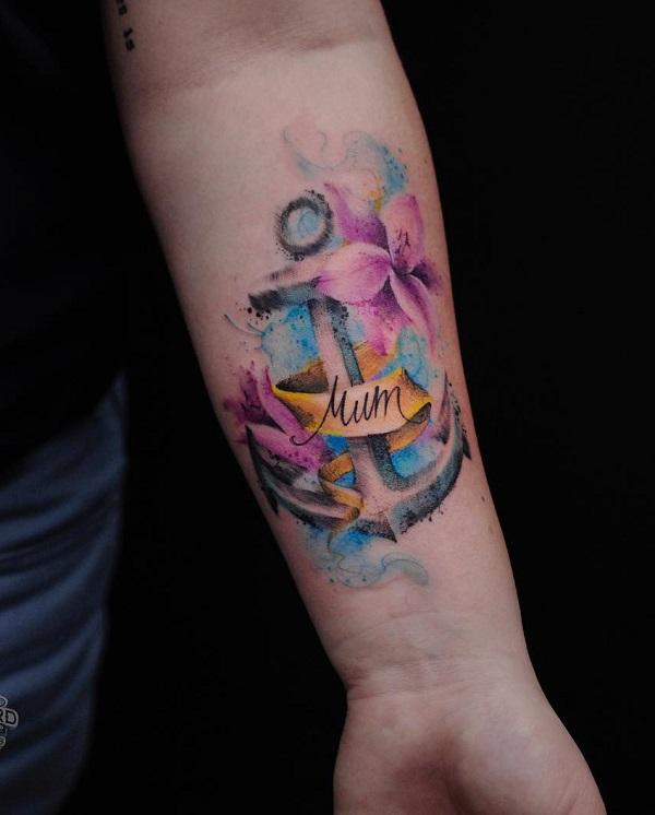 45 Stunning Anchor Tattoo Designs for Men and Women