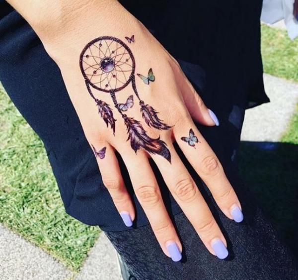 10 Best Butterfly Dream Catcher Tattoo IdeasCollected By Daily Hind News   Daily Hind News