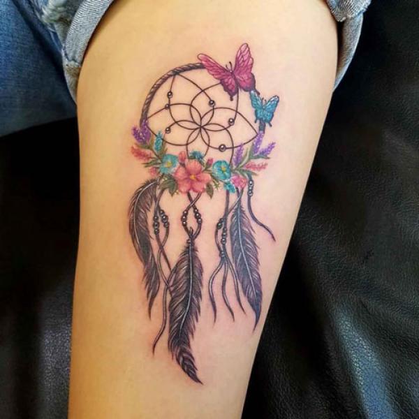 Blink Tattoos  Dream catcher and butterfly tattoo tattoo tattoos  tattooed tattooideas legtattoo legsleeve dreamcatcher  dreamcatchertattoo blackandgreytattoo butterfly butterflytattoo  beautifultattoo dynamicink  Facebook