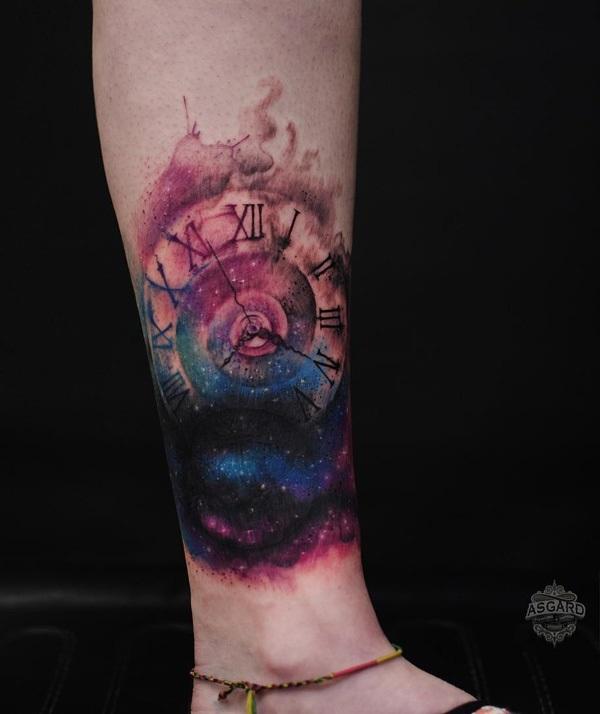 Clock Tattoos | 21 Custom Clock Tattoo Designs