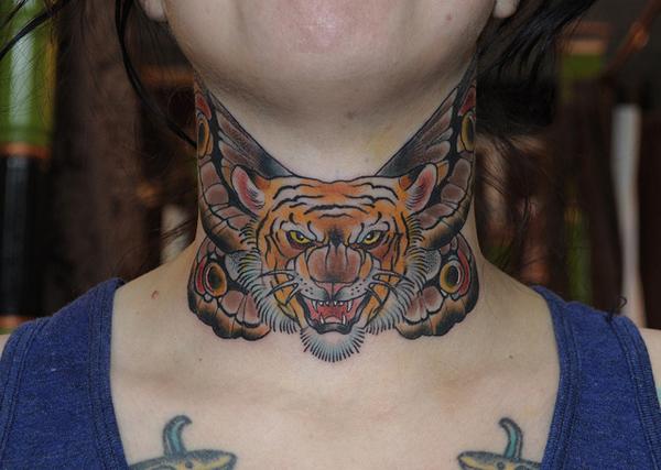 60 Awesome Neck Tattoos Art And Design