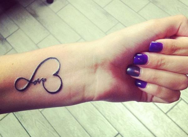 25 Fascinating Infinity Love Tattoo  SloDive