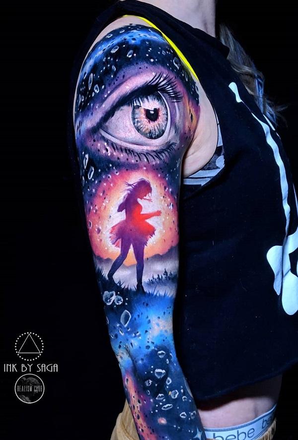 140 Awesome Examples of Full Sleeve Tattoo Ideas, Art and Design