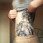 35 Horrible Zombie Tattoos