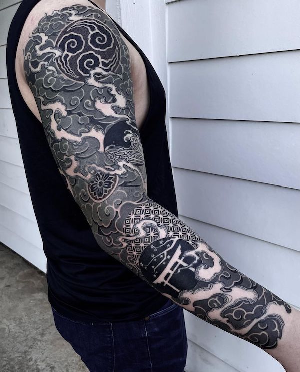 Healed japanese dragon halfsleeve  Unholy Tattoo Prague  Facebook