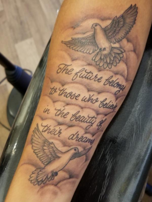 Word Tattoos and Tattoo Quotes