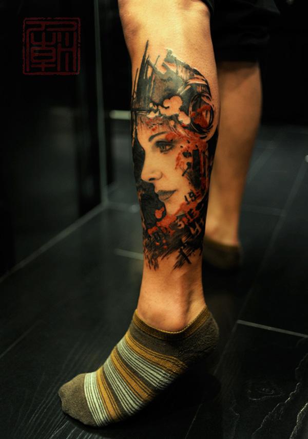 I have these leg tattoos currently. Should I just continue on the path of  individual tattoos like this at this point or do you think it would be  possible to try to