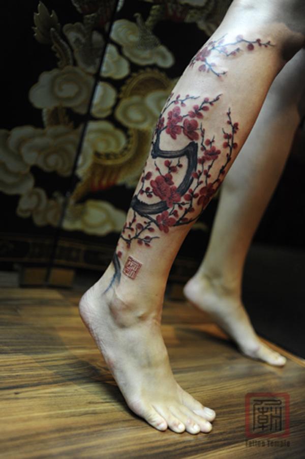 35 Fabulous Tree Tattoos On Thigh  Tattoo Designs  TattoosBagcom