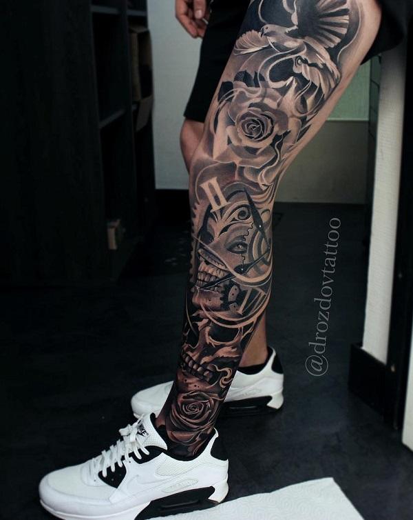 60 Incredible Leg Tattoos