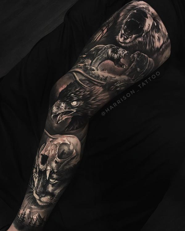 67 Stylish Skull Tattoos For Leg  Tattoo Designs  TattoosBagcom