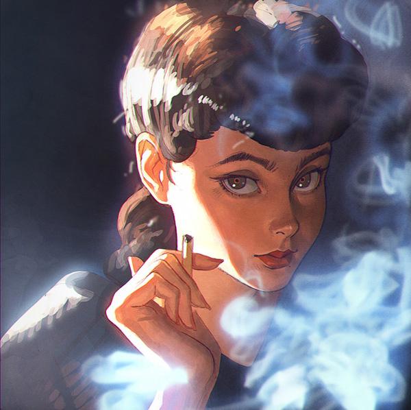 Vector Portraits by Ilya Kuvshinov | Art and Design