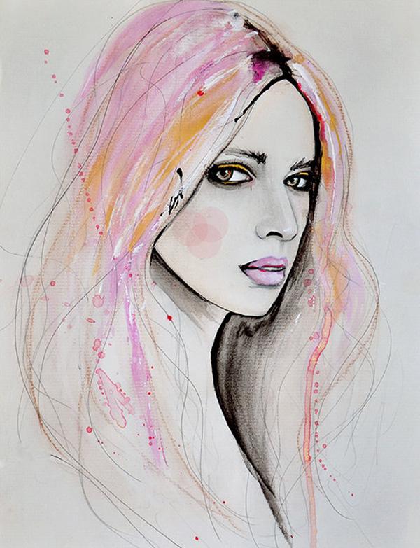 Fashion Illustrations by Leigh Viner | Art and Design