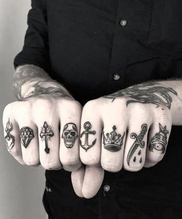 Buy 4 Small Anchor Temporary Tattoos Finger Tattoos Finger Temporary Tattoo  Set Small Temporary Tattoos Nautical Temporary Tattoos Online in India -  Etsy