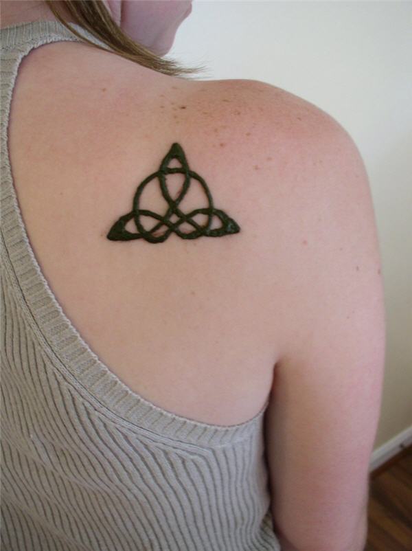 celtic trinity knot tattoo sleeve
