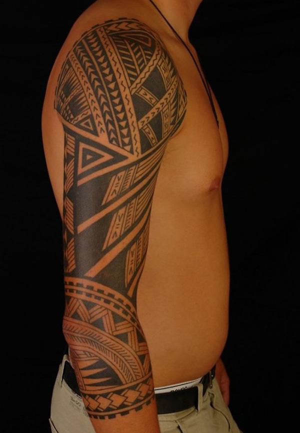 50 Polynesian Arm Tattoo Designs for Men [2024 Guide]