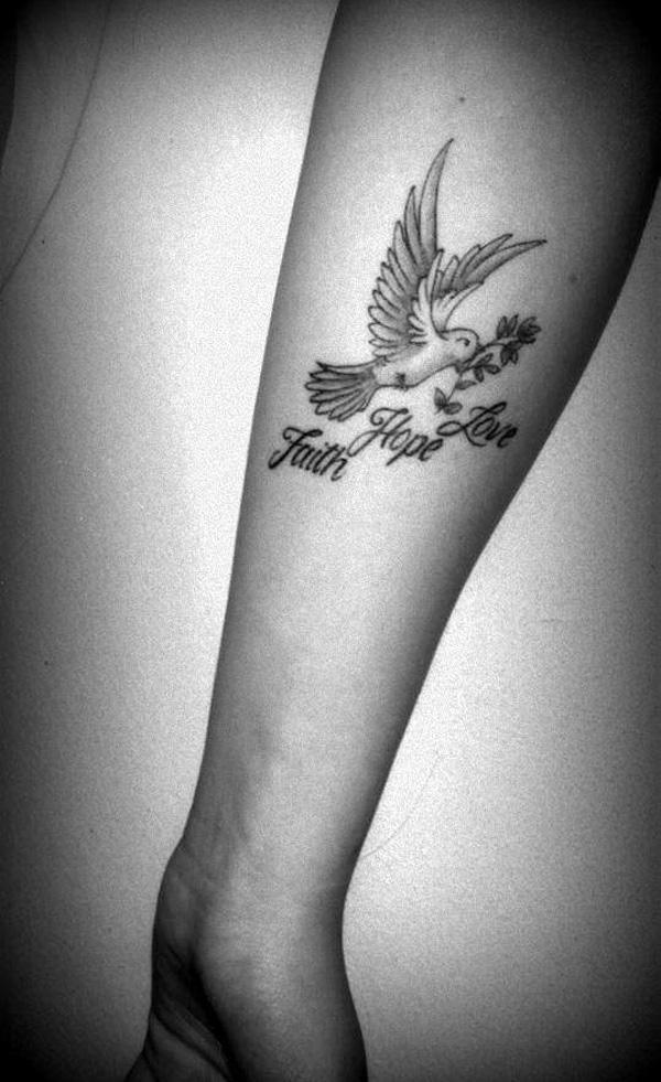 55 Peaceful Dove Tattoos Cuded