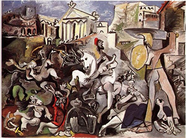 picasso war mural