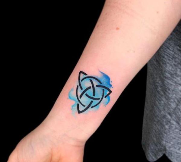 Trinity wrist tattoo