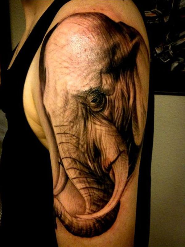 Image result for shoulder tattoo, ganesh | Ganesha tattoo, Ganesh tattoo, Elephant  tattoos