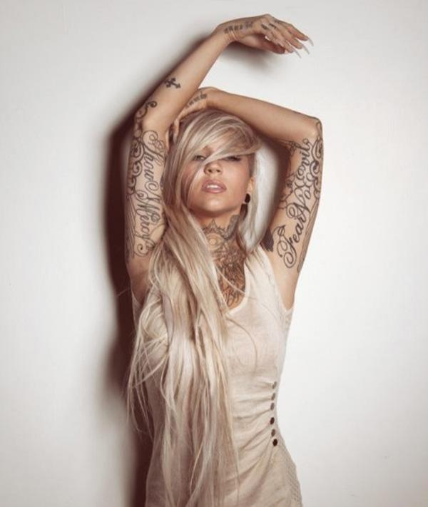 50 Pictures Of Tattooed Women Art And Design 