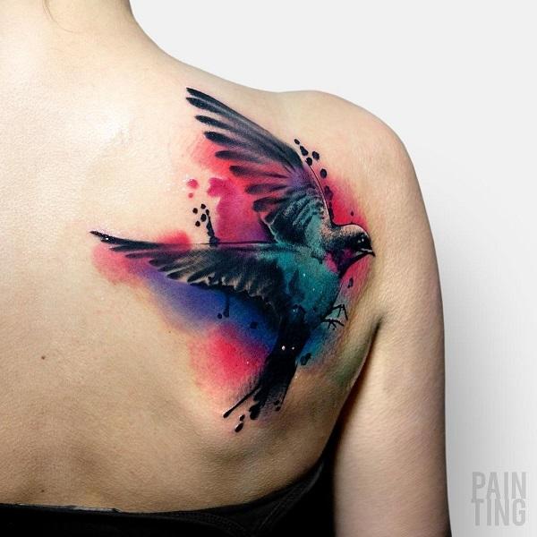 100 Lovely Swallow Tattoos Cuded
