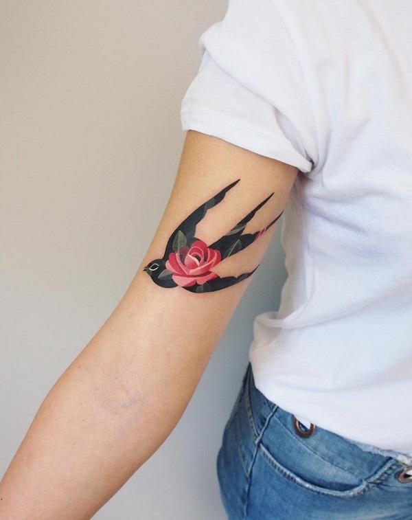 sparrow wrist tattoo