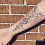 90 Solar System Tattoo Designs for your Celestial Love | Art and Design