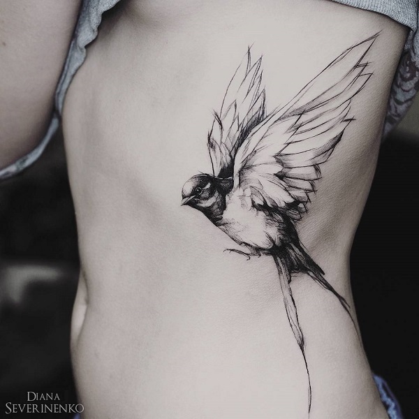 swallow tattoo design by pauljune Vectors & Illustrations with Unlimited  Downloads - Yayimages