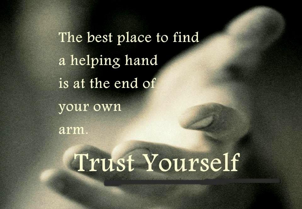 trust yourself quotes