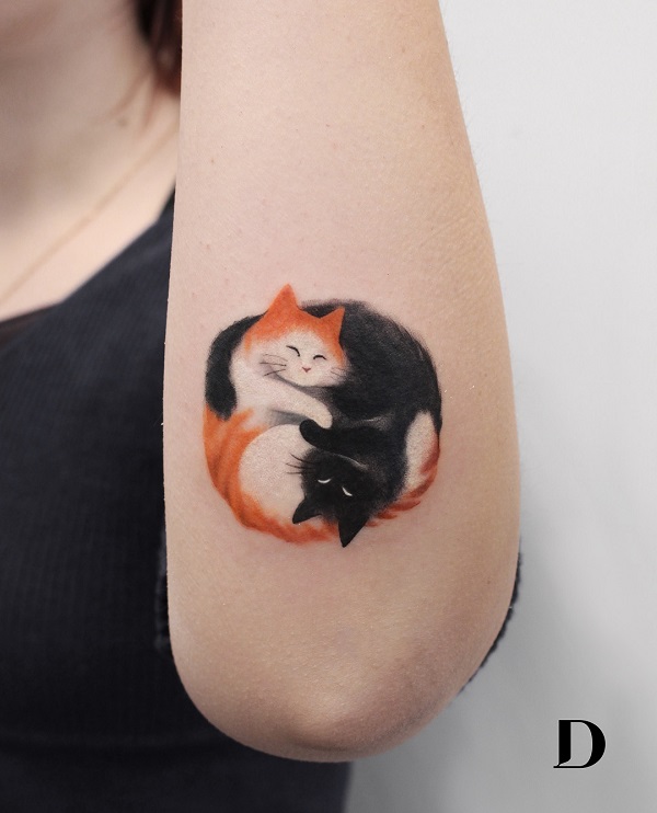 32 Cute Cat Tattoo Ideas for Women in 2023
