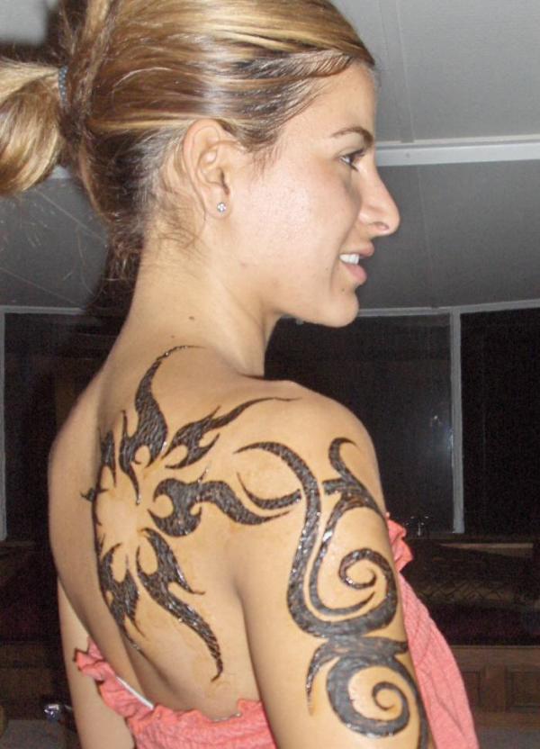 Tattooed women Indigenous Tribes