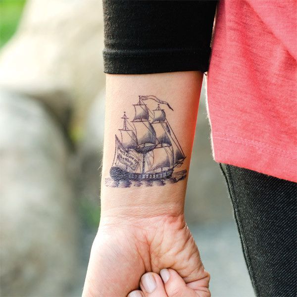 The Two True Histories of My Little Boat Tattoo | little sarah Big World