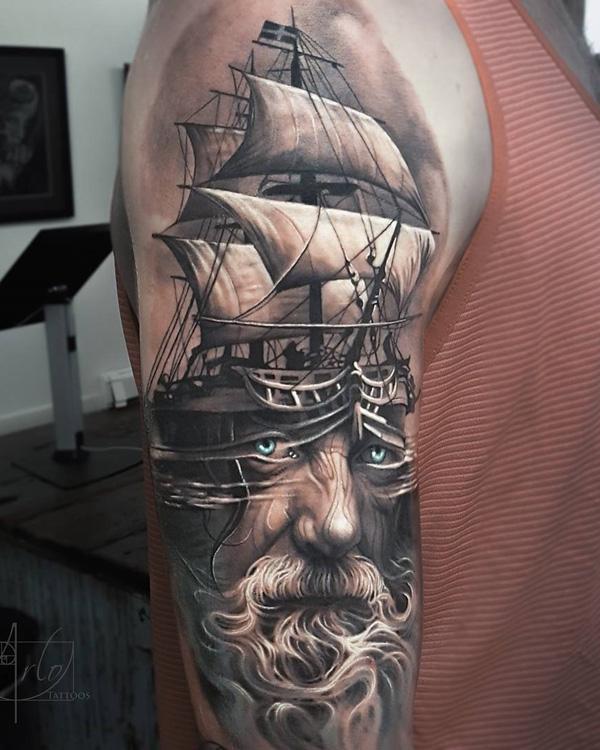 11 Amazing sailboat tattoo ideas  Rad Ocean Life
