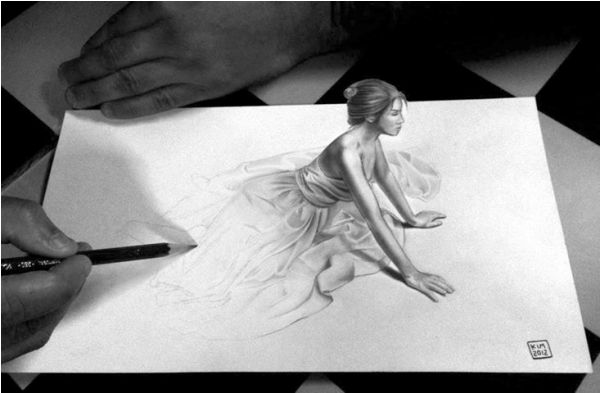 best 3d drawing in the world