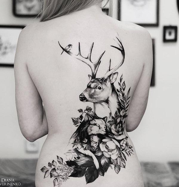 45 Inspiring Deer Tattoo Designs Cuded