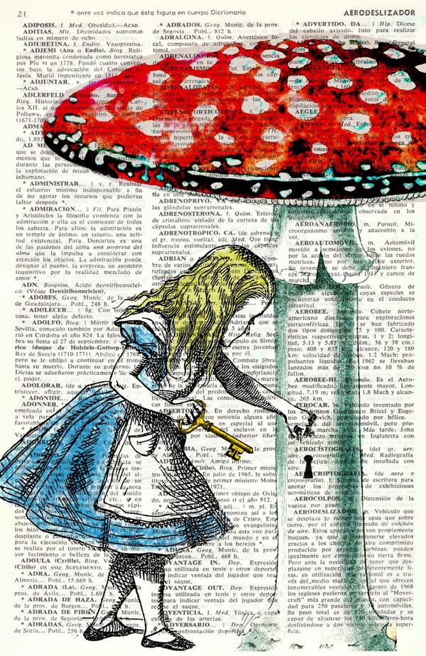 Alice in Wonderland by PRRINT | Art and Design