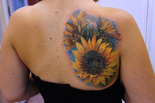 45 Inspirational Sunflower Tattoos  Art and Design