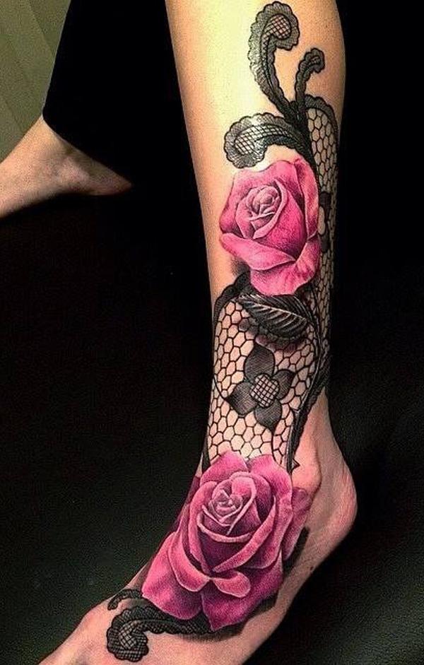 101 Tasteful Lace Tattoos Designs and Ideas