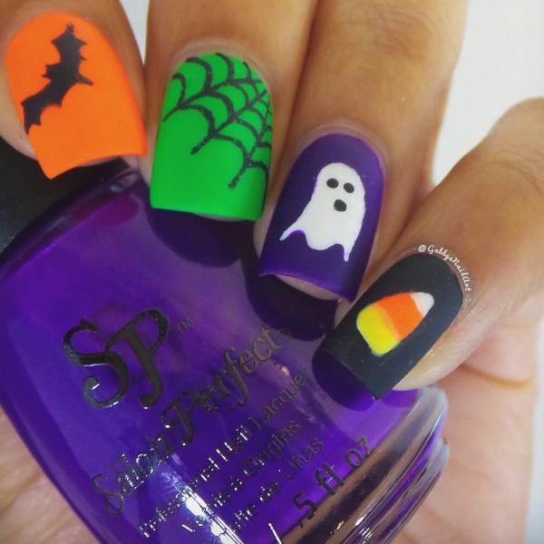 50 Cool Halloween Nail Art Ideas | Art and Design