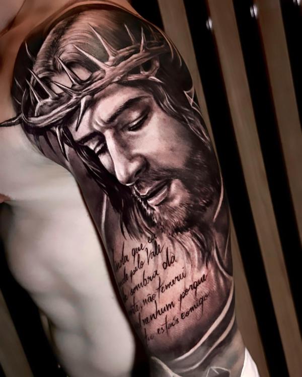 60 Holy Jesus Tattoos To Express Your Faith 