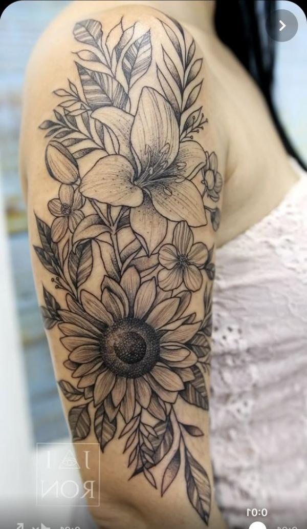 180 Inspirational Sunflower Tattoos with Meaning Art and Design