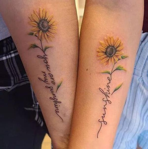 62 Cheerful Sunflower Tattoos with Meaning - Our Mindful Life
