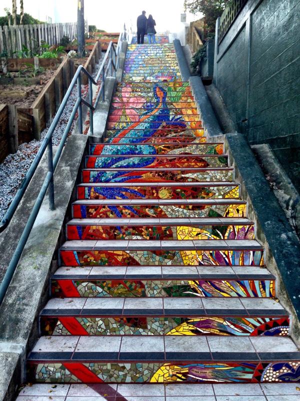 30 Beautiful Street Artworks on Stairs | Art and Design