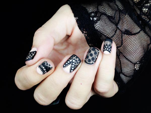 45+ Lace Nail Designs | Art and Design