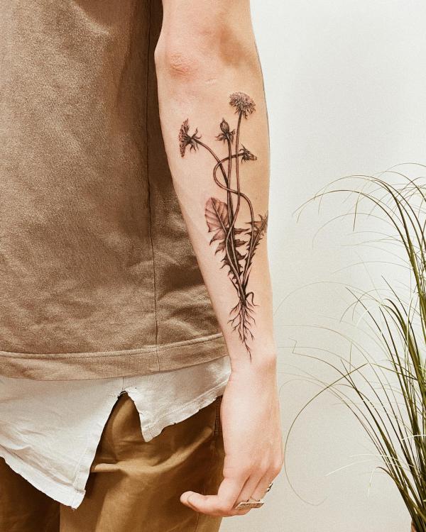 TattooCharm - Dandelion ankle tattoo. #ankletattoo... | Facebook