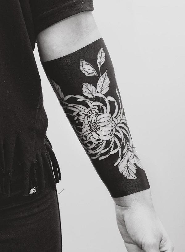 90 Beautiful Chrysanthemum Tattoo Ideas | Art and Design
