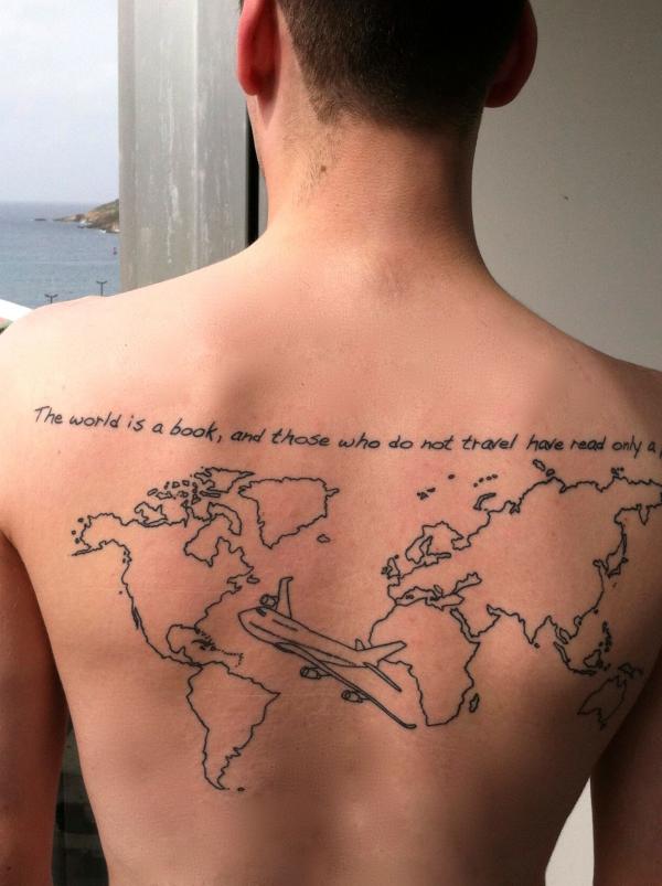 These travel tattoos will give you serious Wanderlust – Thefeistytraveler